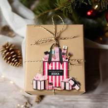 Load image into Gallery viewer, Spread Happiness with Our Luxury Beauty Kit Ornament - Personalized Christmas Gifts for Makeup Lovers Ornament PopCulturePrints
