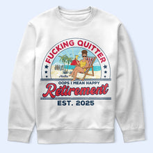 Load image into Gallery viewer, The Legend Has Retired - Personalized T-Shirt for Fun-Loving Retirees T-shirt PopCulturePrints
