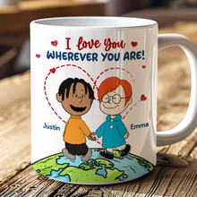 Load image into Gallery viewer, Personalized Couple Coffee Mug - Unique Valentine&#39;s Day Gifts for Love Coffee Mug PopCulturePrints
