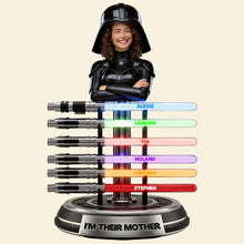 Load image into Gallery viewer, "I'm Their Mother" - Sci-Fi Mom Acrylic Plaque - Custom Personalized Gift for Moms and Grandmas Shaped Plaques PopCulturePrints
