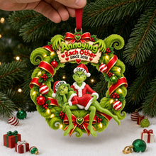 Load image into Gallery viewer, “Annoying Each Other” - Perfect Personalized Christmas Ornament for Couples
