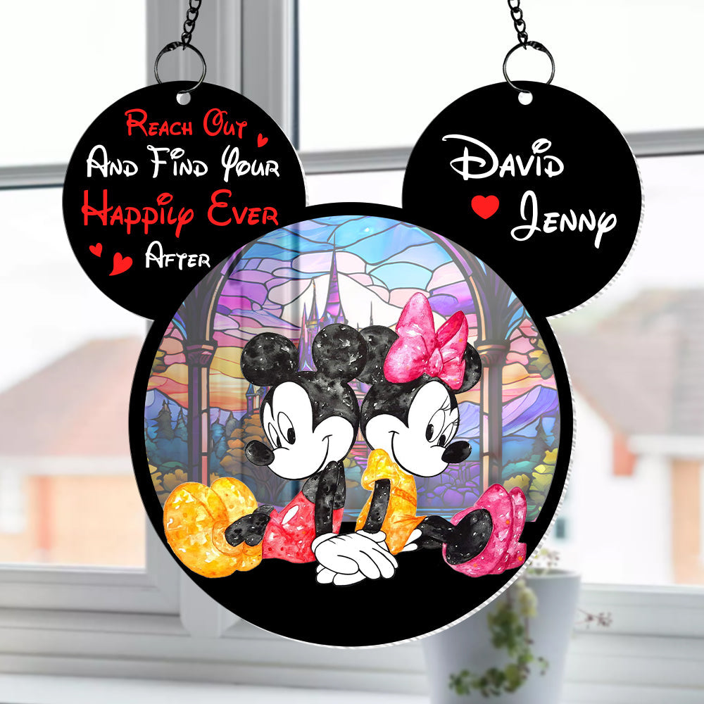 Personalized Disney Themed Ornament - Happily Ever After