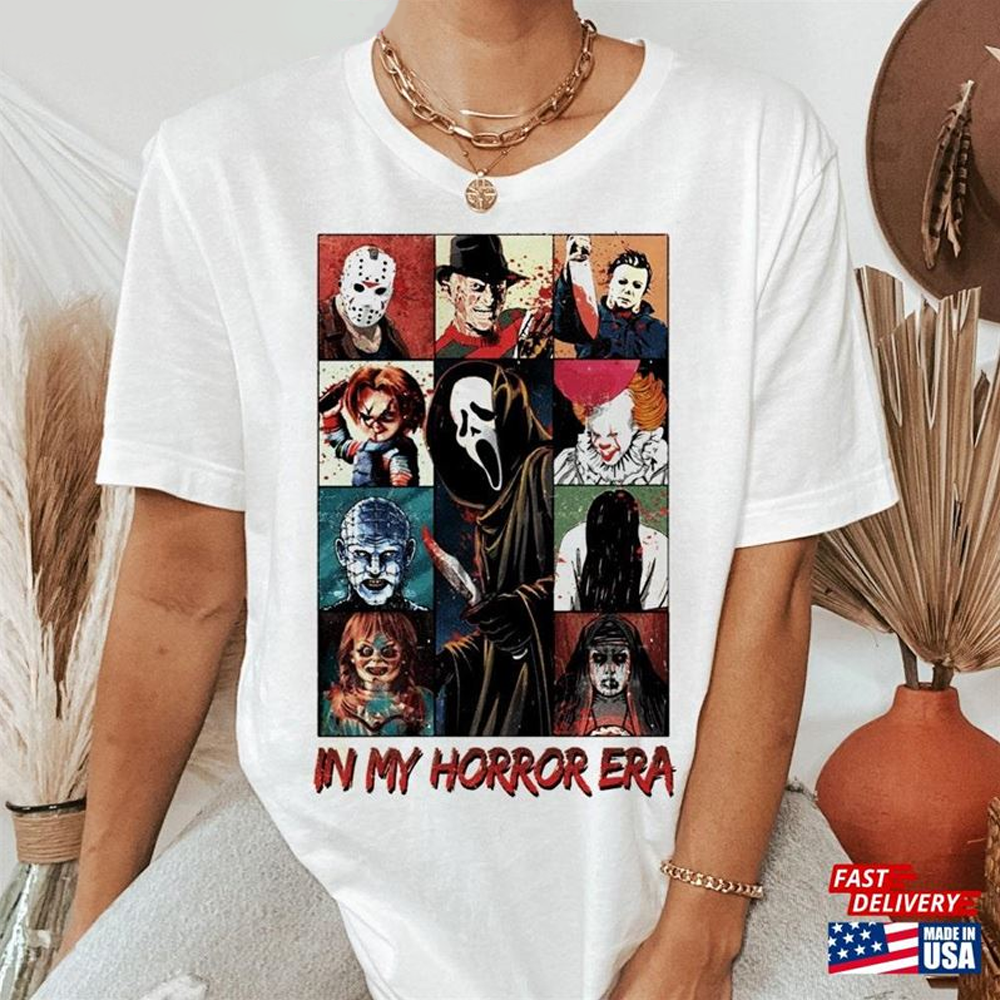 Horror Movie Icons Halloween T-Shirt - In My Horror Era