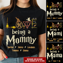 Load image into Gallery viewer, Harry Potter-Themed Personalized Mommy T-Shirt
