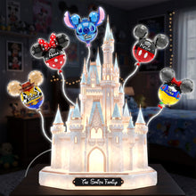 Load image into Gallery viewer, Family Love: Personalized Family Bubble Acrylic Light Box Light Box PopCulturePrints
