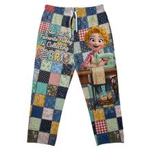 Load image into Gallery viewer, I Sew But My Favourite Hobby Is Collecting Fabric - Personalized Sewing Girl Pajama Pants Pajama Pant PopCulturePrints
