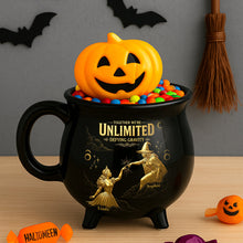 Load image into Gallery viewer, Together We’re Unlimited - Enchanted Cauldron Mug - Personalized Gift for Fantasy Lovers Cauldron Mug PopCulturePrints
