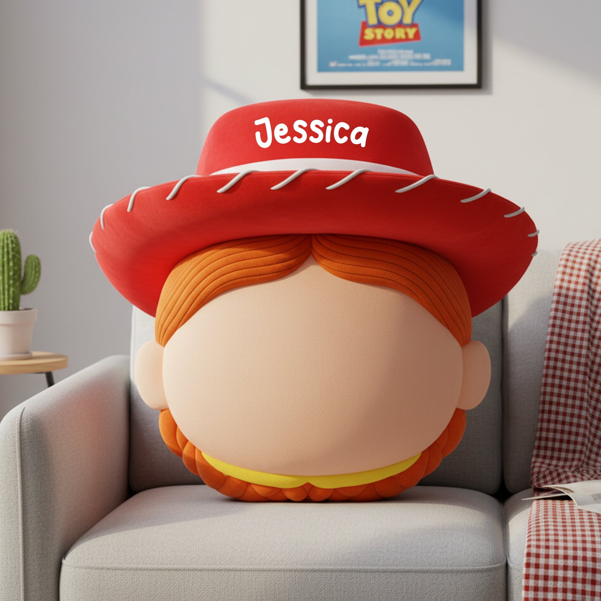 “Bring Joy with Our Custom Lovely Characters Pillow” - Personalized Gifts for Kids Pillow PopCulturePrints