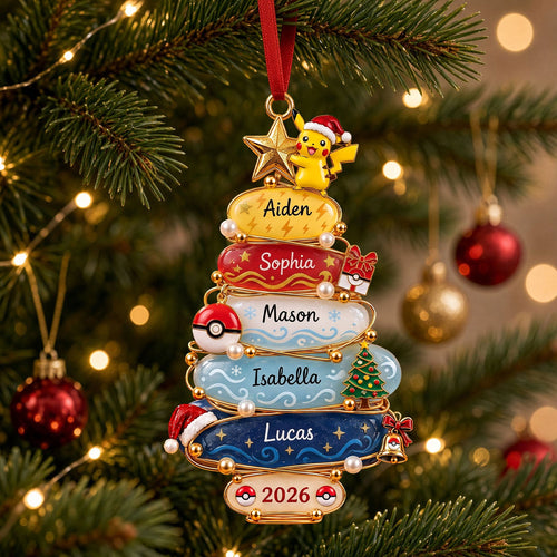 Celebrate Joy with Our Customizable Christmas Acrylic Ornament - Perfect Personalized Gift for Family and Friends Ornament PopCulturePrints