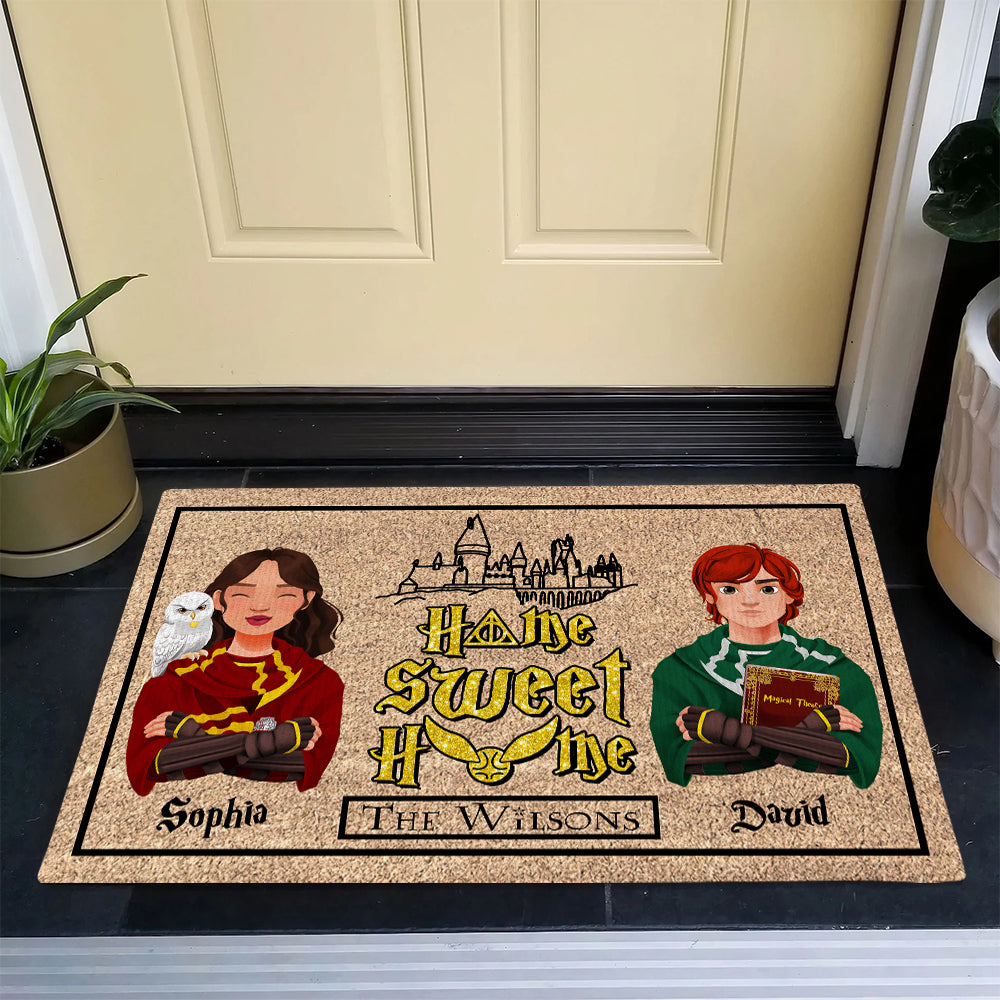 Personalized Wizarding World Welcome Mat