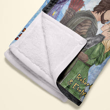 Load image into Gallery viewer, Personalized Couple&#39;s Blanket - Amin Mela Lle Blanket PopCulturePrints
