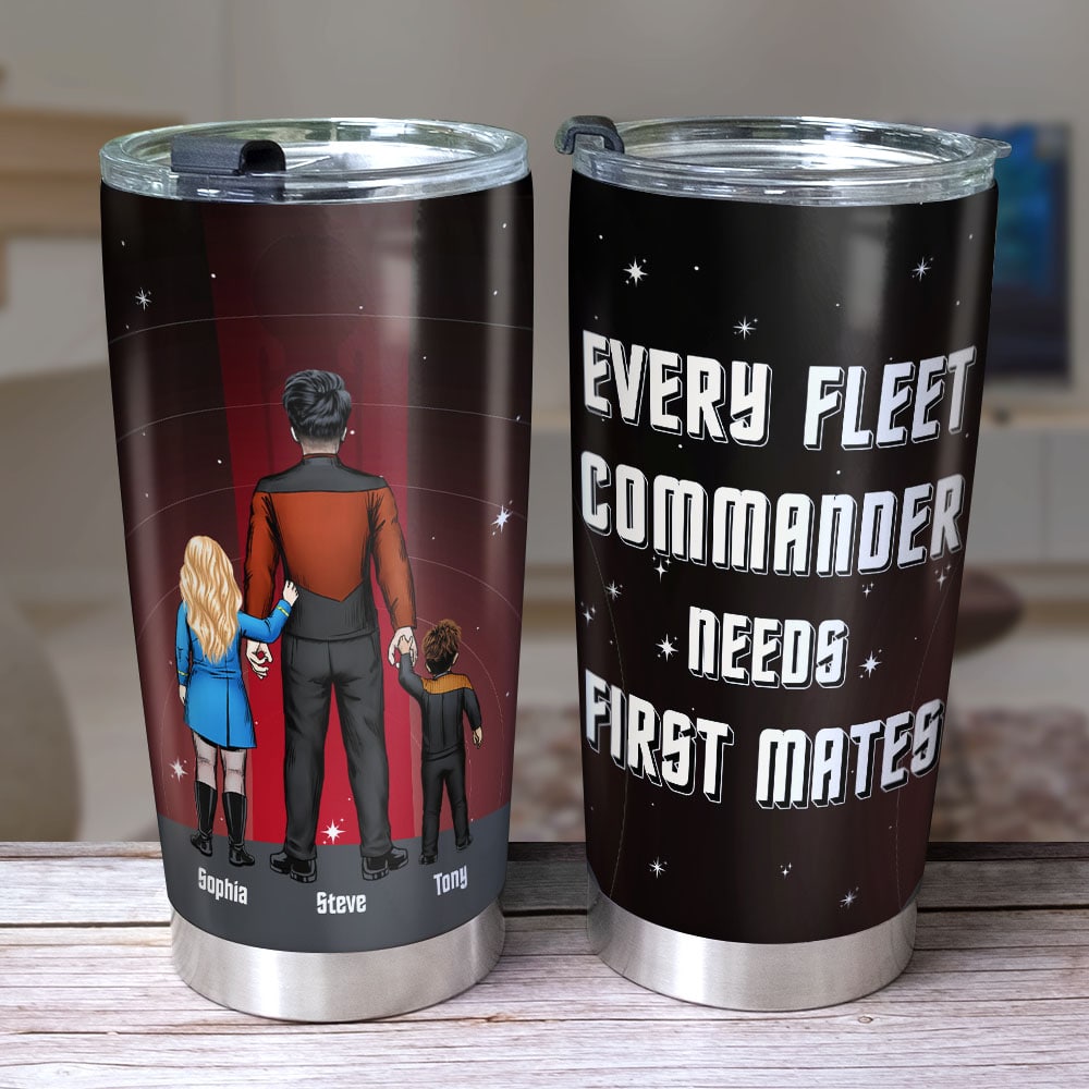 Personalized Space Dad Tumbler - Best Dad Gift Tumbler Cup PopCulturePrints