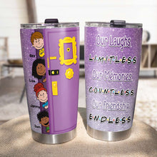 Load image into Gallery viewer, Customizable 20oz Tumbler for Friends - Cherished Memories Tumbler Cup PopCulturePrints

