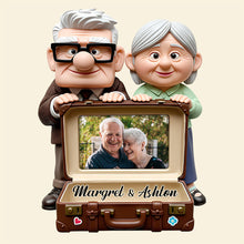 Load image into Gallery viewer, Love Through the Years: Romantic Old Couple Fridge Magnet - Custom Photo Gift Fridge Magnet PopCulturePrints
