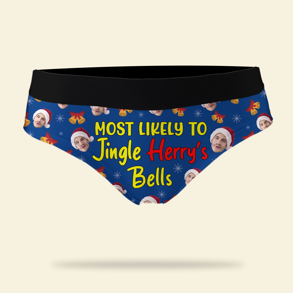 Custom Photo Christmas Men's Boxers and Women's Briefs