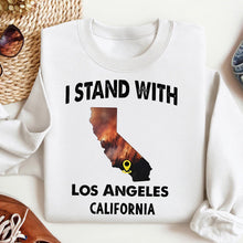 Load image into Gallery viewer, California Strong I Stand With Los Angeles T-Shirt Shirts PopCulturePrints
