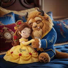 Load image into Gallery viewer, "Celebrate True Love" - Enchanted Couples Pillow - Personalized Gift for Couples Pillow PopCulturePrints
