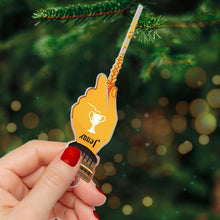 Load image into Gallery viewer, Personalized Wizard-Themed Christmas Acrylic Ornaments
