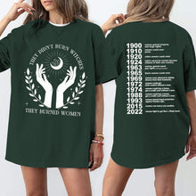 Load image into Gallery viewer, Empowering Women History T-Shirt Shirts PopCulturePrints
