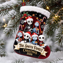 Load image into Gallery viewer, Spooky Christmas Ornament - Personalized Family Gift for Every Celebration
