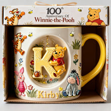 Load image into Gallery viewer, Sweet Moments with Pooh - Personalized Alphabet Coffee Mug Coffee Mug PopCulturePrints
