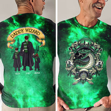 Load image into Gallery viewer, Personalized Daddy Wizard Family T-Shirt
