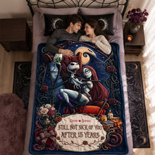 Load image into Gallery viewer, "Still Not Sick of You After 15 Years" - Kindred Spirit Couple Blanket - Personalized Gift for Couples
