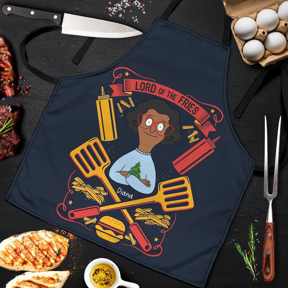 Personalized Chef Apron - Lord of the Fries Design Aprons PopCulturePrints