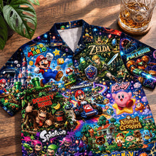 Load image into Gallery viewer, “Celebrate Your Gaming Passion!” - Gaming Universe Hawaiian Shirt - Personalized Gift for Gamers
