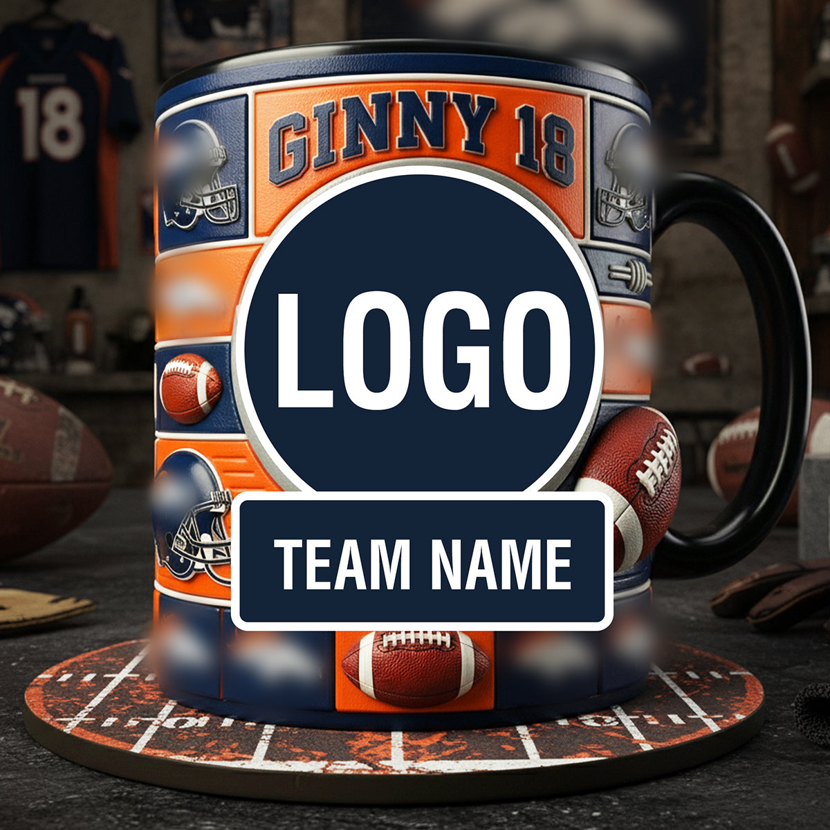 Celebrate Every Game Day - Personalized Sport Lover Coffee Mug - Perfect Gift for Sports Fans