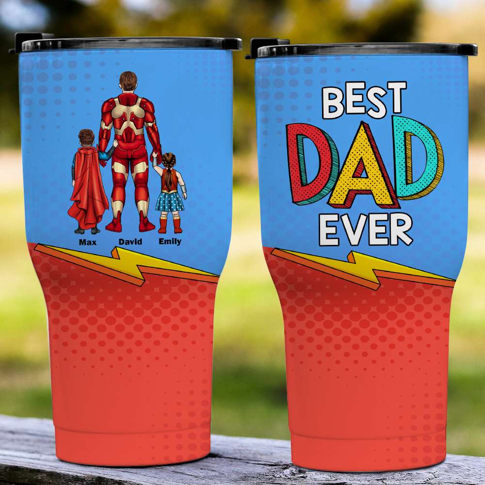 Personalized Superhero Family Tumbler Cup Tumbler Cup PopCulturePrints