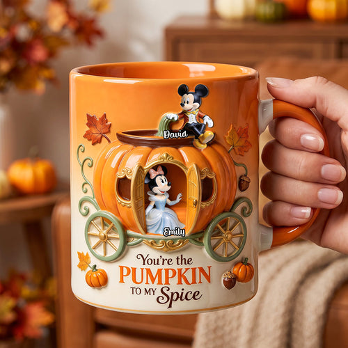 Sweet Pumpkin Spice Couple Accent Mug, Personalized Gifts For Couple 04qhdh170826 Coffee Mug PopCulturePrints