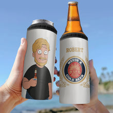 Load image into Gallery viewer, Personalized Dad Bod Beer Cooler Tumbler Can Cooler PopCulturePrints
