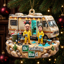 Load image into Gallery viewer, "Say Hello to Adventure" - Risky Business Acrylic Ornament - Personalized Christmas Gifts for Fans of Breaking Bad
