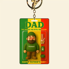 Load image into Gallery viewer, “The Smoker. The Myth. The Legend.” - Custom Acrylic Keychain | Perfect Gift for Dads and Grandpas Keychains PopCulturePrints
