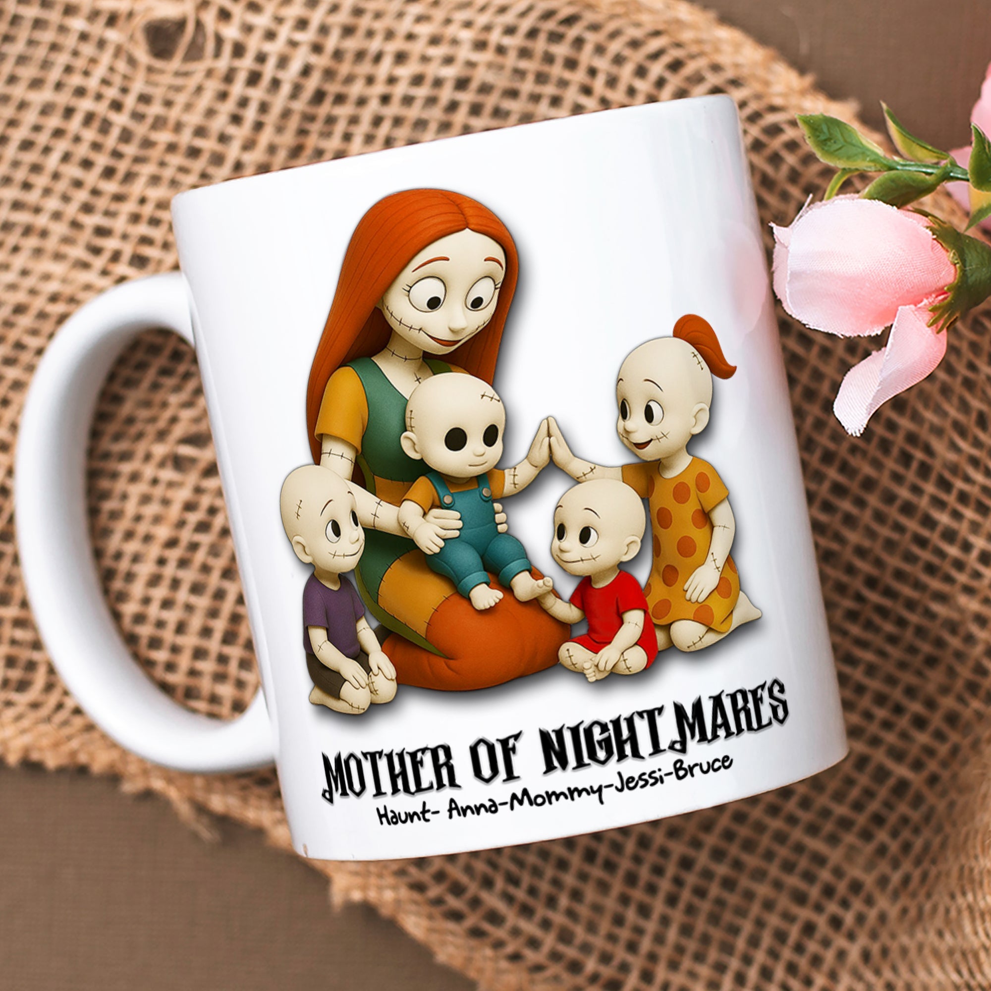 Embrace the Night: Mother Of Nightmares Coffee Mug - Personalized Gift for Mom & Grandma Coffee Mug PopCulturePrints