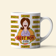 Load image into Gallery viewer, &quot;Best Mom Ever&quot; - Personalized Coffee Mug for Mom and Grandma Coffee Mug PopCulturePrints
