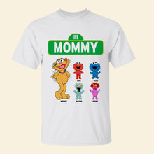 Load image into Gallery viewer, #1 MOMMY - Personalized Gifts for Mom T-Shirt - Custom Mother&#39;s Day Gift Idea Shirts PopCulturePrints
