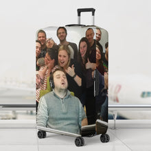 Load image into Gallery viewer, Personalized Funny Photo Luggage Cover – Ideal Gift for Upcoming Trips
