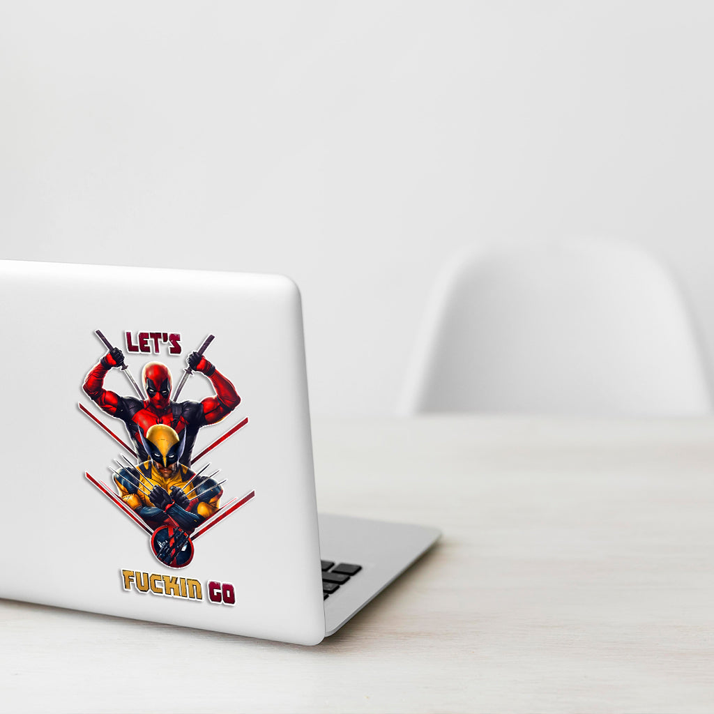 Let's Rock - The Ultimate Action Hero Decal