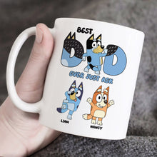 Load image into Gallery viewer, Best Dad Ever Just Ask Personalized Mug
