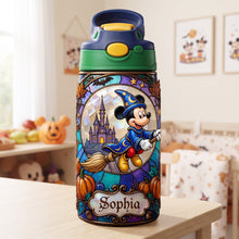Load image into Gallery viewer, "Magic and Wonder Await!" - Special 12oz Colorful Kid Tumbler, Personalized Gift for Kids Tumbler Cup PopCulturePrints
