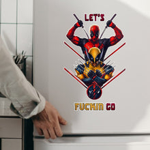 Load image into Gallery viewer, Let&#39;s Rock - The Ultimate Action Hero Decal
