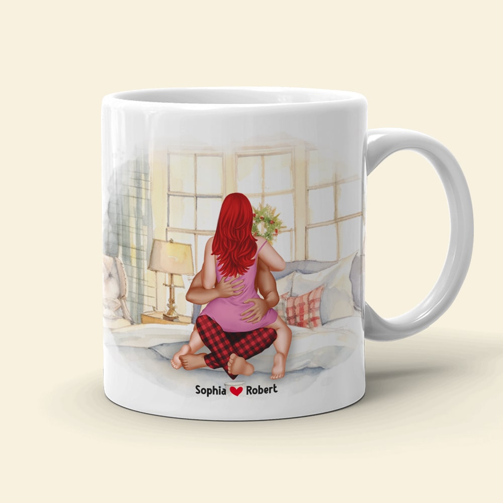 Personalized Couple Mug - You're Amazing, Nice Butt - Perfect Christmas Gift