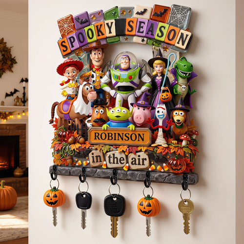 Spooky Season Acrylic Key Hanger - Personalize Your Halloween Decor Key Hanger PopCulturePrints