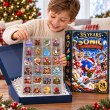 Load image into Gallery viewer, “Unwrap a Legendary Adventure!” - Super Speed Legendary Adventure 35th Anniversary Advent Calendar Blind Box - Personalized Christmas Gifts Advent Calendar PopCulturePrints
