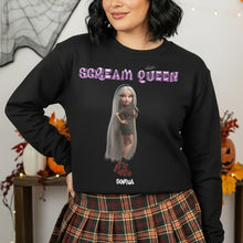 Load image into Gallery viewer, &quot;Scream Queens: Embrace Your Inner Baddie&quot; - Personalized Slay Baddie Shirt for Horror Fans Shirts PopCulturePrints
