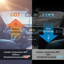 Load image into Gallery viewer, Family Adventures Camping - Personalized Auto Sunshade Auto Sunshade PopCulturePrints
