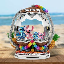 Load image into Gallery viewer, “Family is Everything” - Personalized Monster Fans Acrylic Plaque - Unique Gift for Families Shaped Plaques PopCulturePrints
