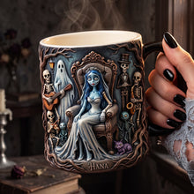 Load image into Gallery viewer, Dark Gothic Bride Magic Mug - Personalized Spooky Gifts 01TTTA160926 Coffee Mug PopCulturePrints

